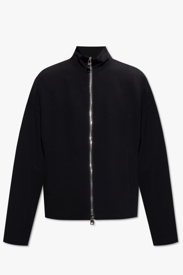 Alexander McQueen Jacket with stand collar