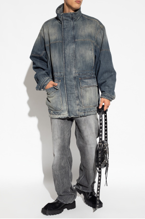 Oversize denim jacket od Balenciaga