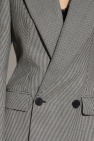 Alexander McQueen Houndstooth blazer