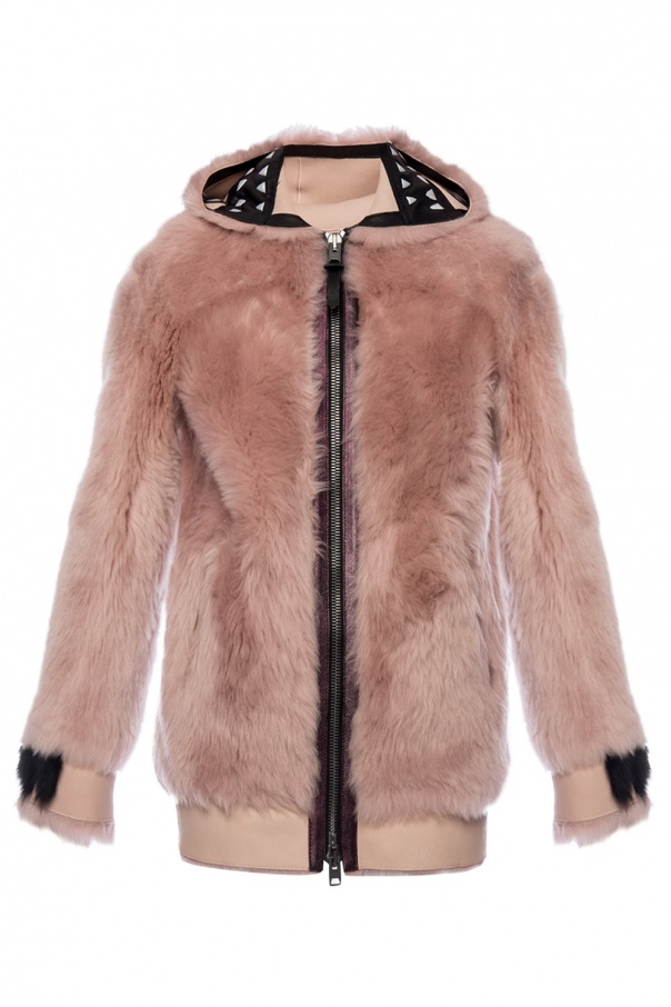 coach fur jacket