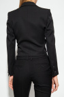 Saint Laurent BLACK Cropped blazer
