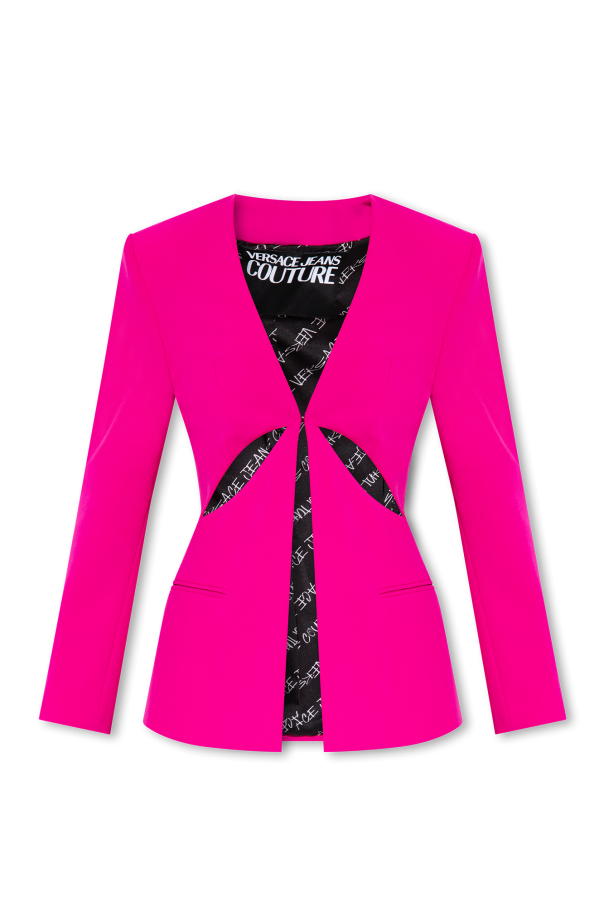 Blazer with cut-outs od Versace Jeans Couture