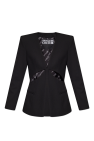 Versace Jeans Couture Blazer with decorative slashes