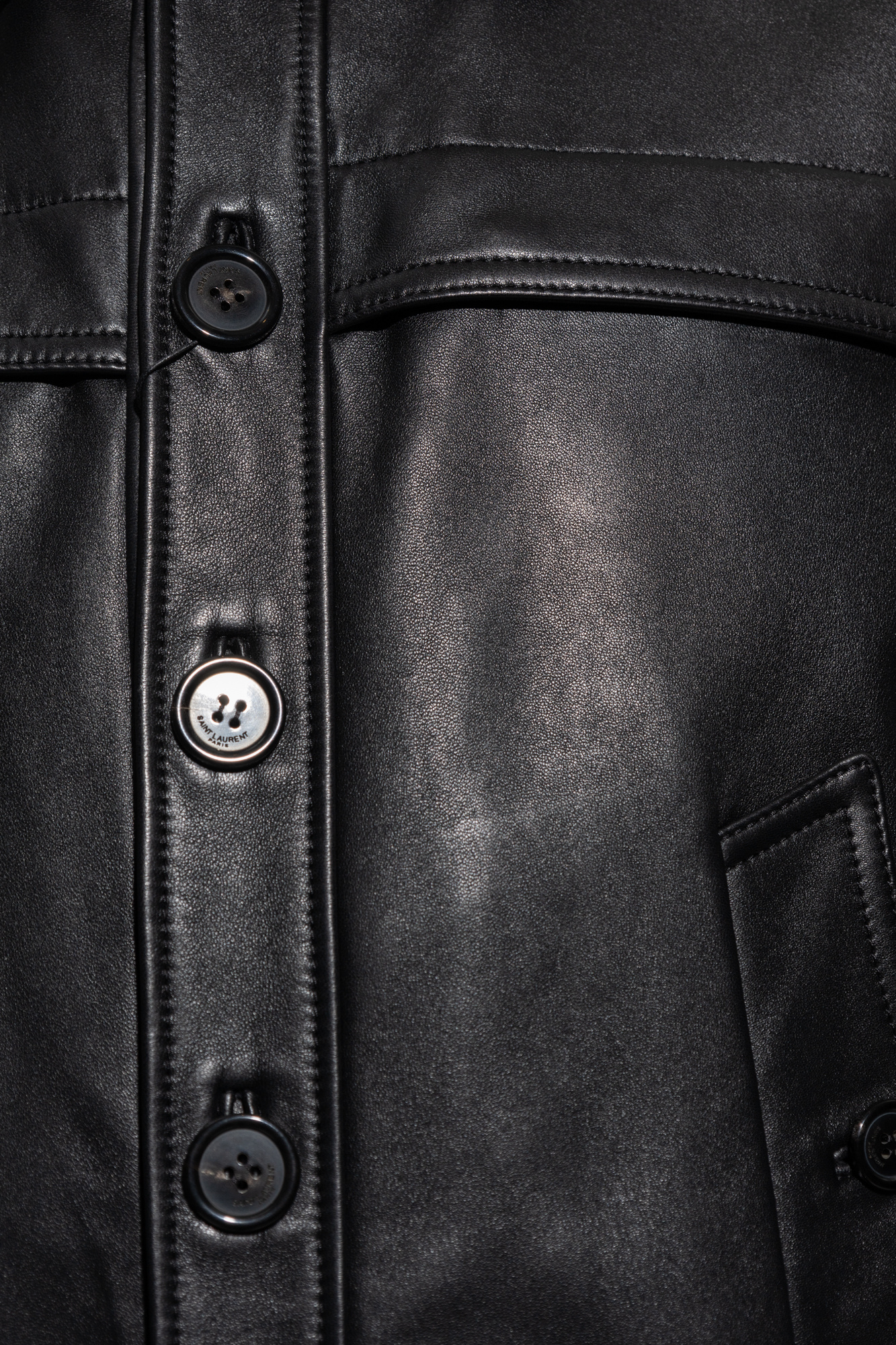 Saint Laurent Leather jacket