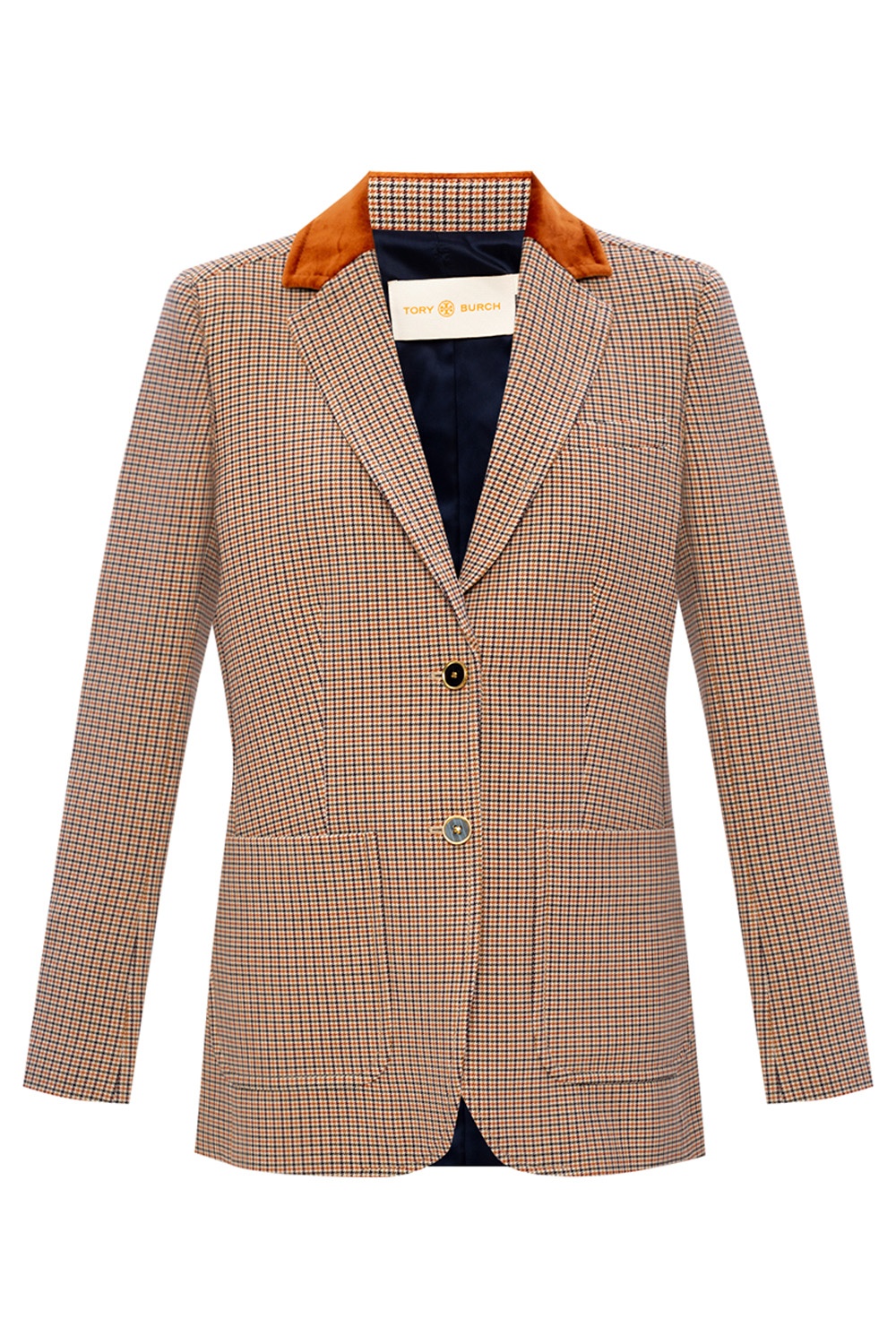 Life Sux Leopard Jacket block | Women's Clothing | IetpShops | Tory Burch  Checked blazer