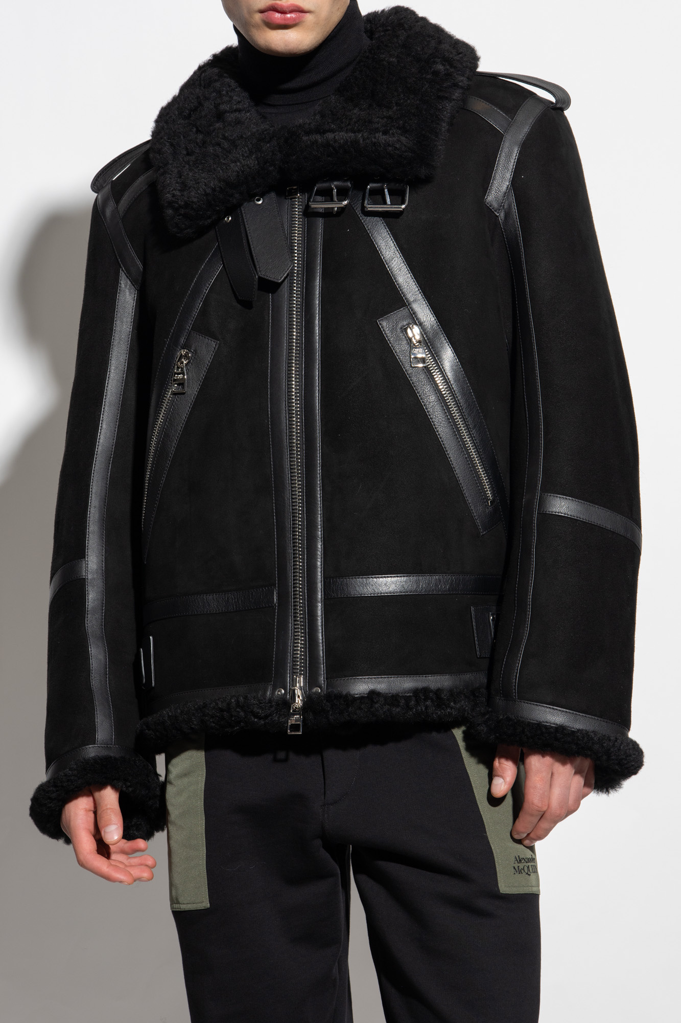 Alexander McQueen Shearling jacket