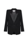Saint Laurent BLACK Wool tuxedo jacket