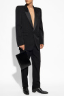 Saint Laurent BLACK Wool tuxedo jacket