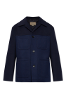Gucci NAVY BLUE Short wool coat