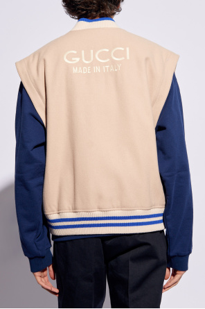 Gucci Wool bomber jacket