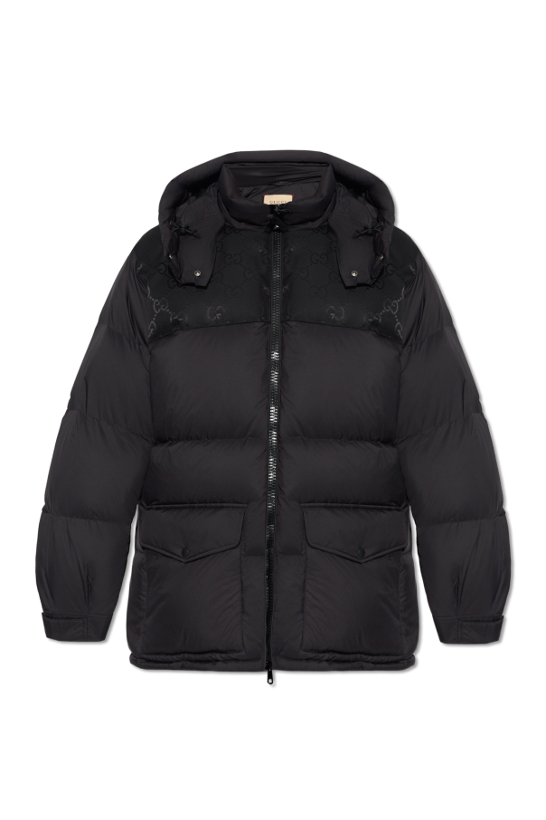 Down jacket with monogram od Gucci