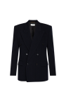 Saint Laurent NAVY BLUE Wool blazer