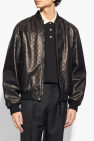Gucci BLACK Leather jacket with monogram