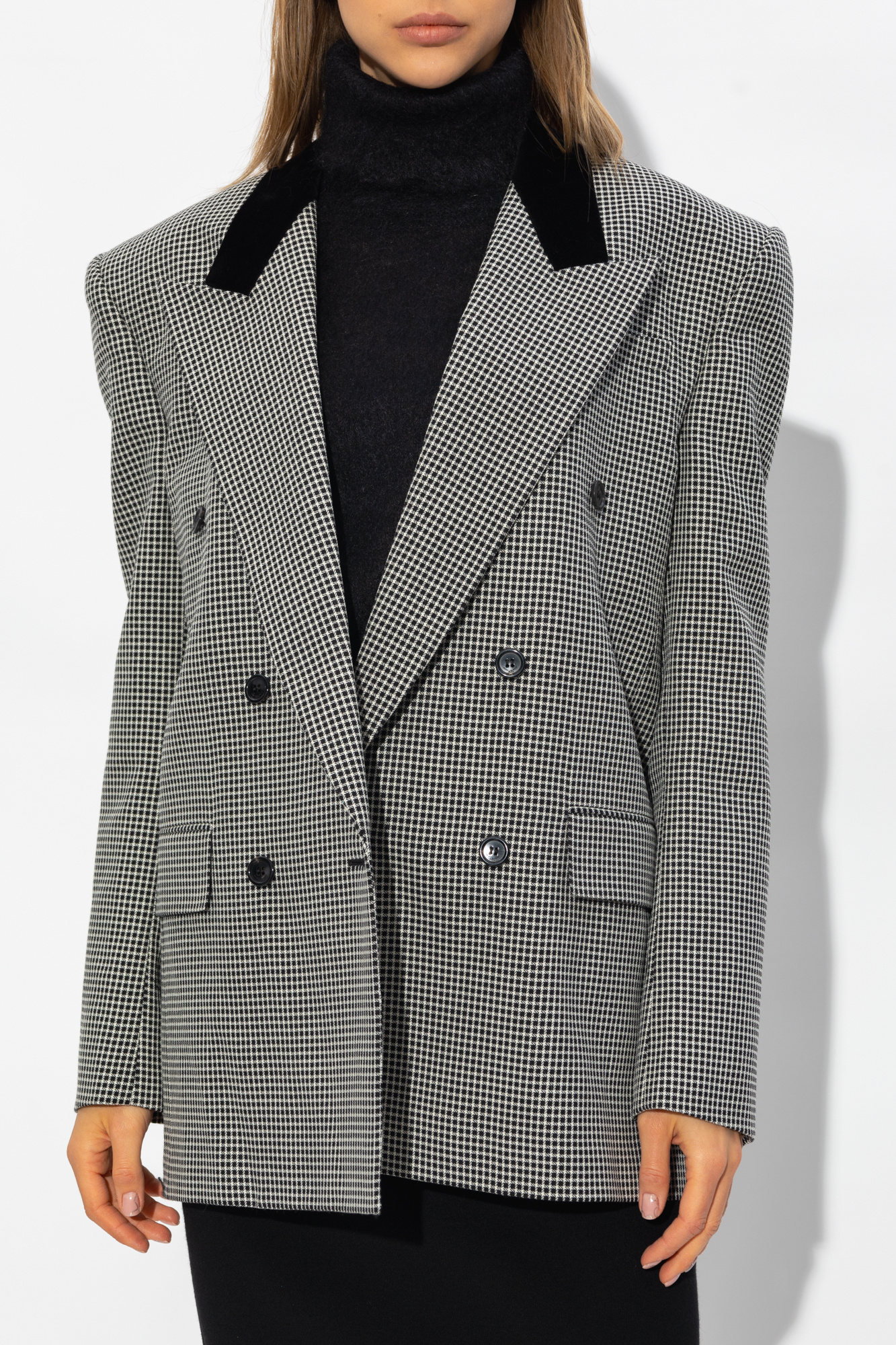 Saint Laurent Checked blazer