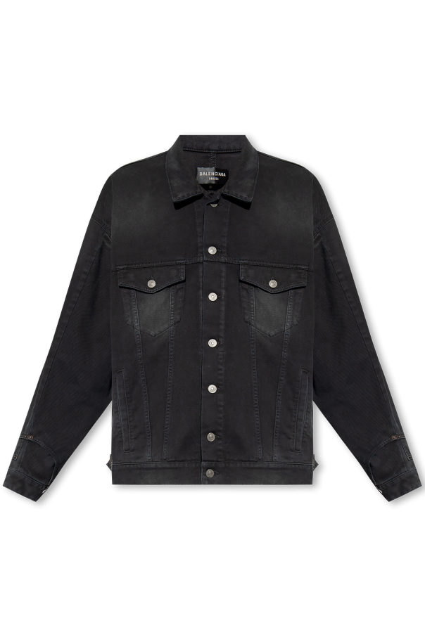 Oversize denim jacket od Balenciaga