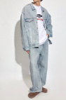 Balenciaga light blue Oversize denim jacket