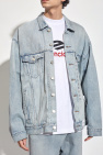 Balenciaga light blue Oversize denim jacket