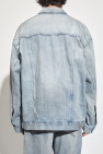 Balenciaga light blue Oversize denim jacket