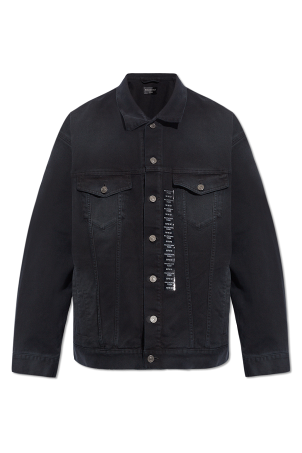 Oversize denim jacket od Balenciaga