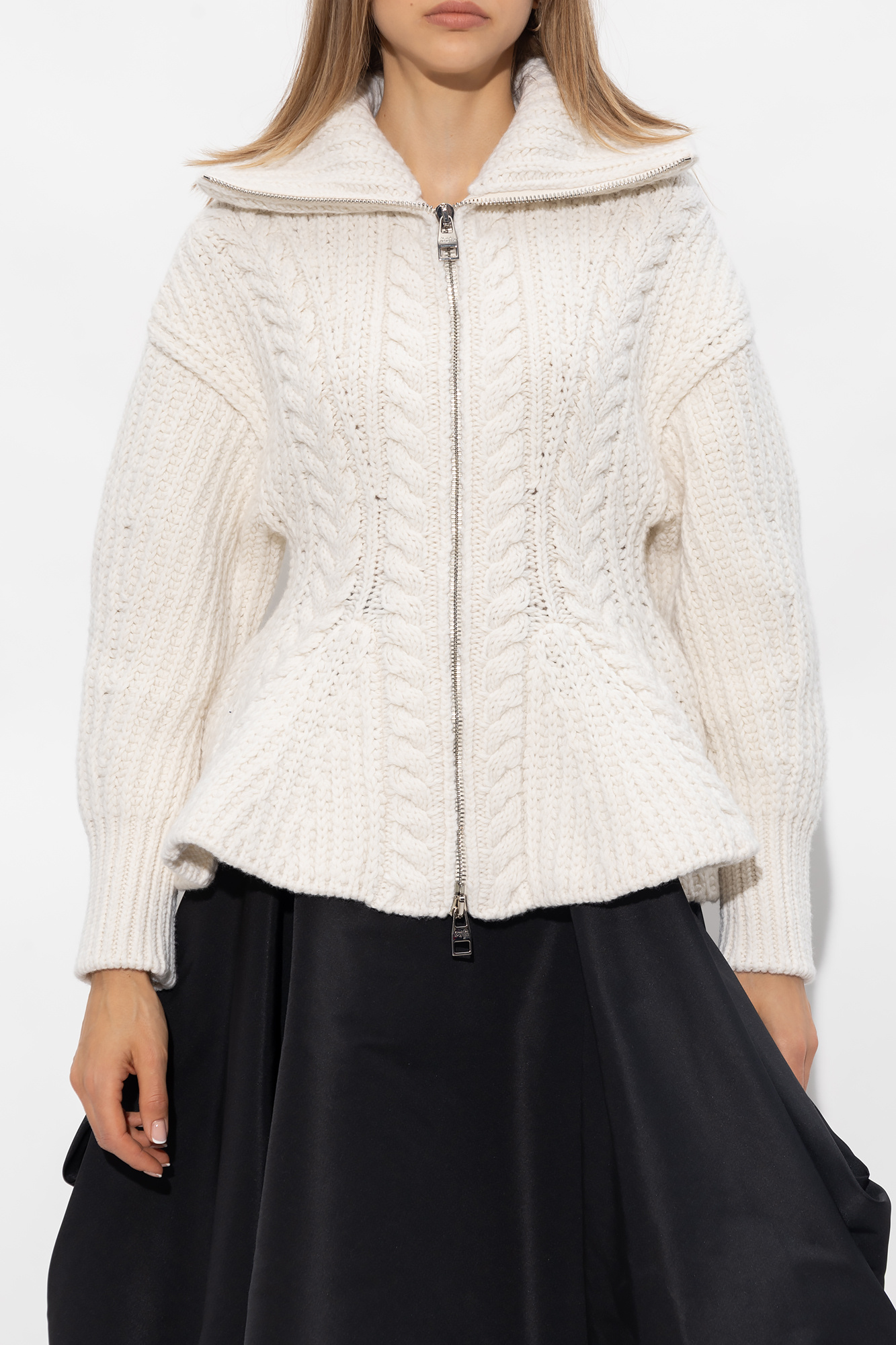 Alexander McQueen Peplum sweater