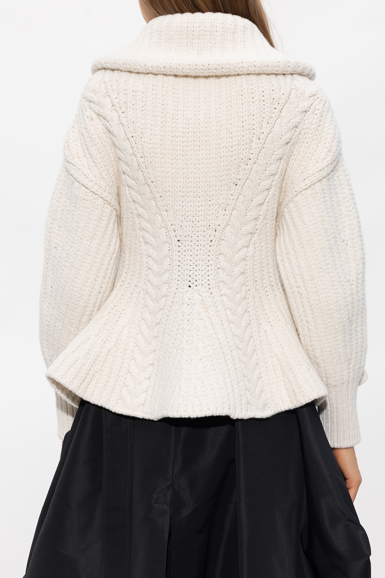 Alexander McQueen Peplum sweater