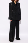 Balenciaga BLACK Rhinestone-embellished blazer