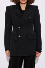 Balenciaga BLACK Rhinestone-embellished blazer