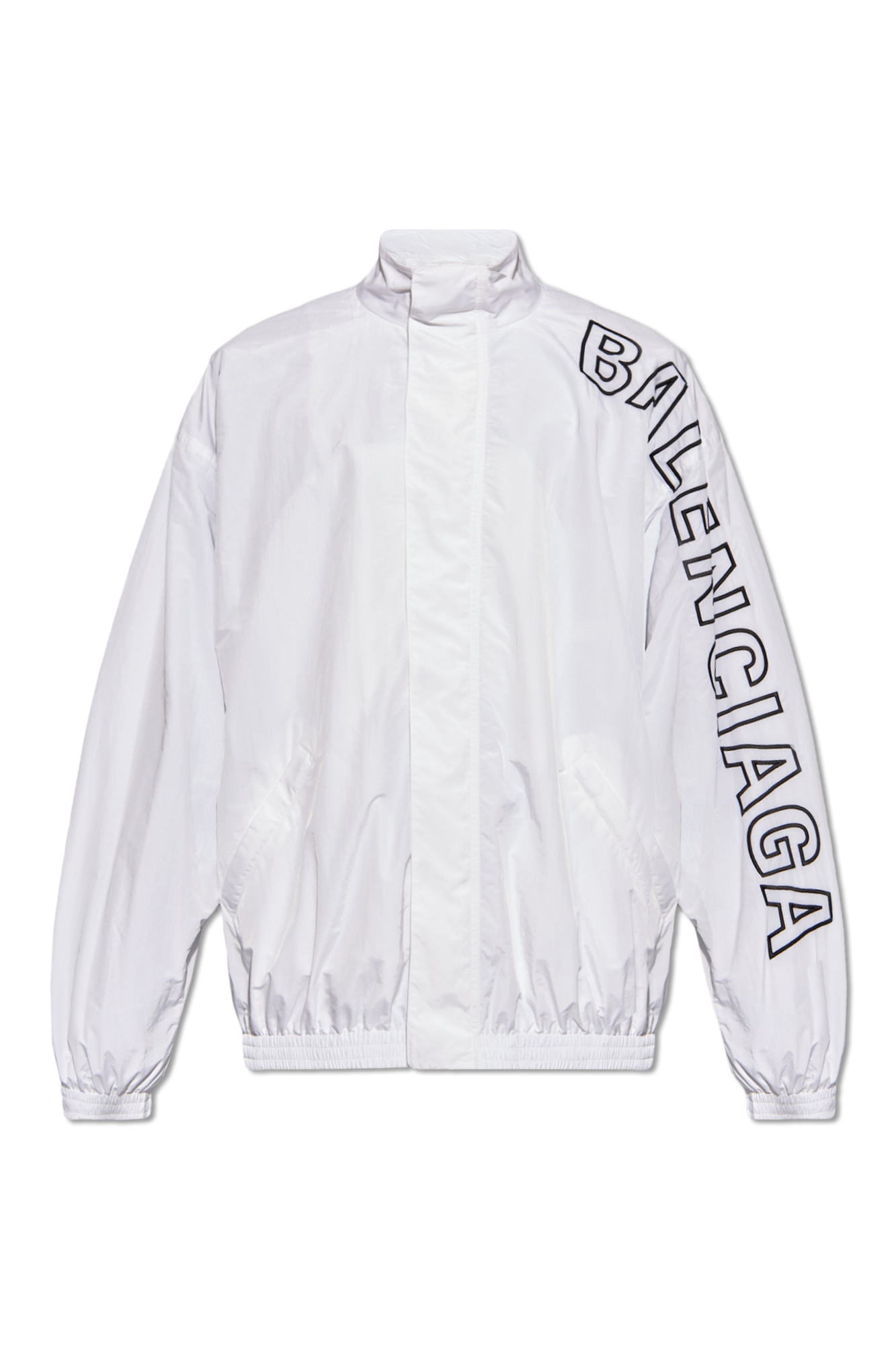 White Jacket with logo Balenciaga - Vitkac Italy
