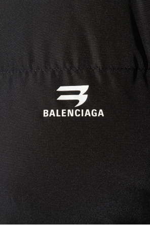 Balenciaga Ocieplana kurtka z logo