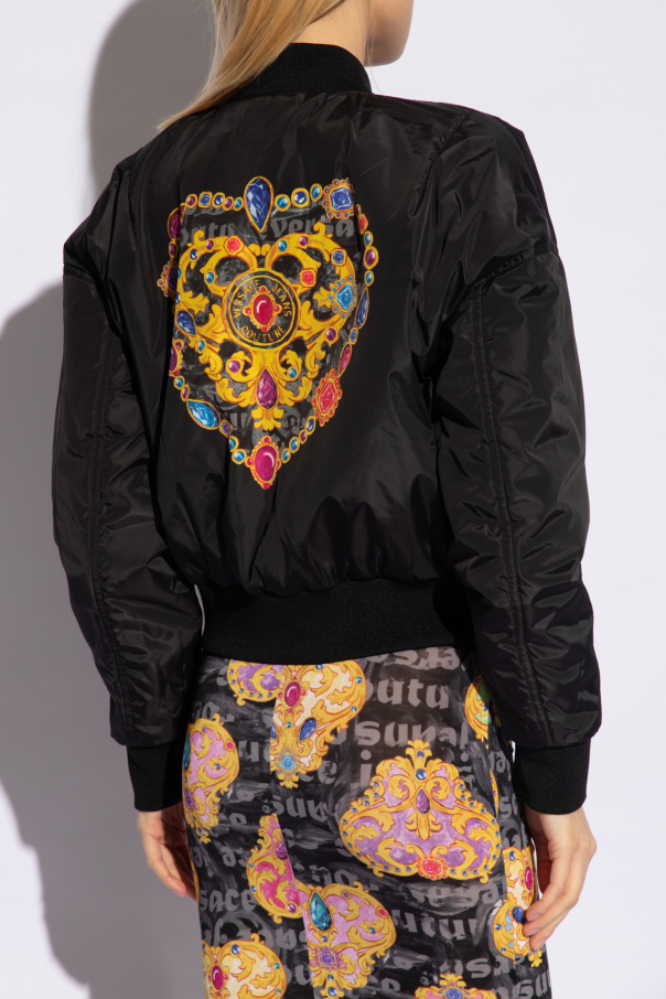 Versace Jeans Couture Dwustronna kurtka typu ‘bomber’