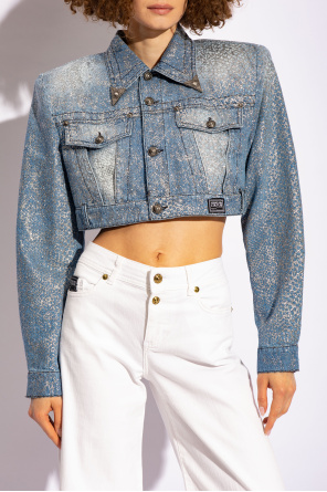 Versace Jeans Couture Krótka kurtka jeansowa
