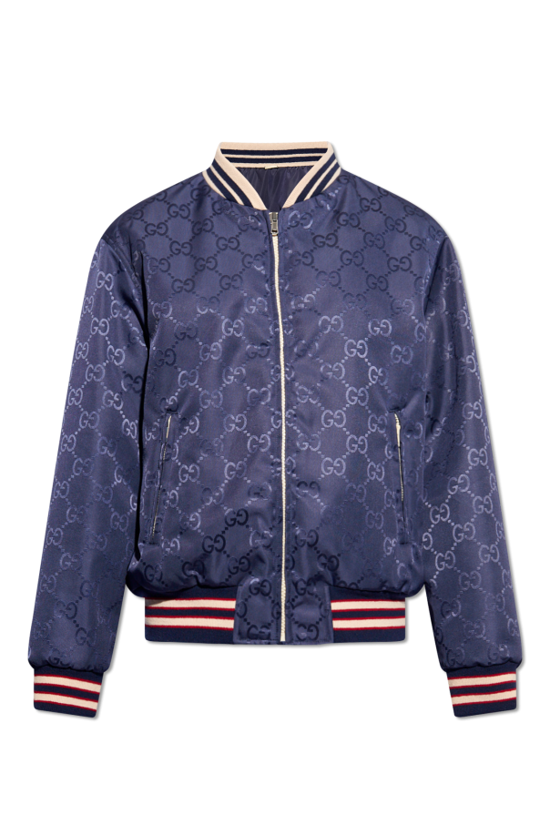 Reversible bomber jacket od Gucci