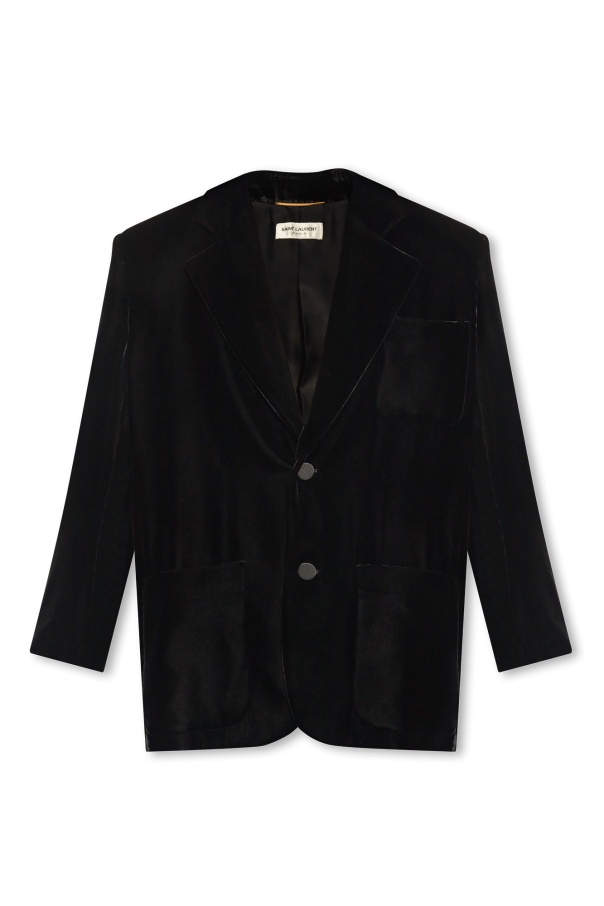 Saint Laurent Oversize velvet blazer