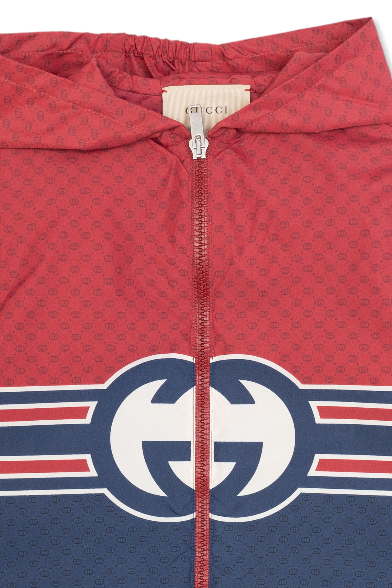 Gucci Kids Lightweight jacket with logo