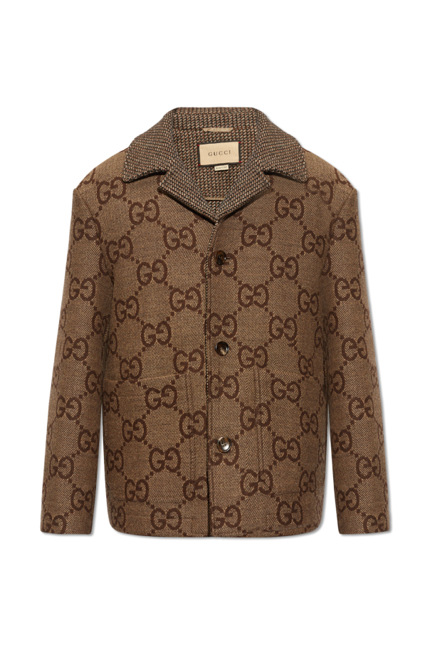 Short wool coat od Gucci