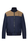Gucci NAVY BLUE Jacket with logo