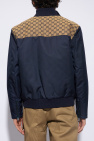 Gucci NAVY BLUE Jacket with logo