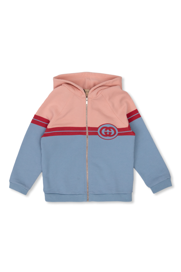 Zip-up hoodie od Gucci Kids