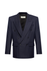 Saint Laurent NAVY BLUE Double-breasted blazer