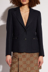 Gucci NAVY BLUE Cashmere bomber jacket