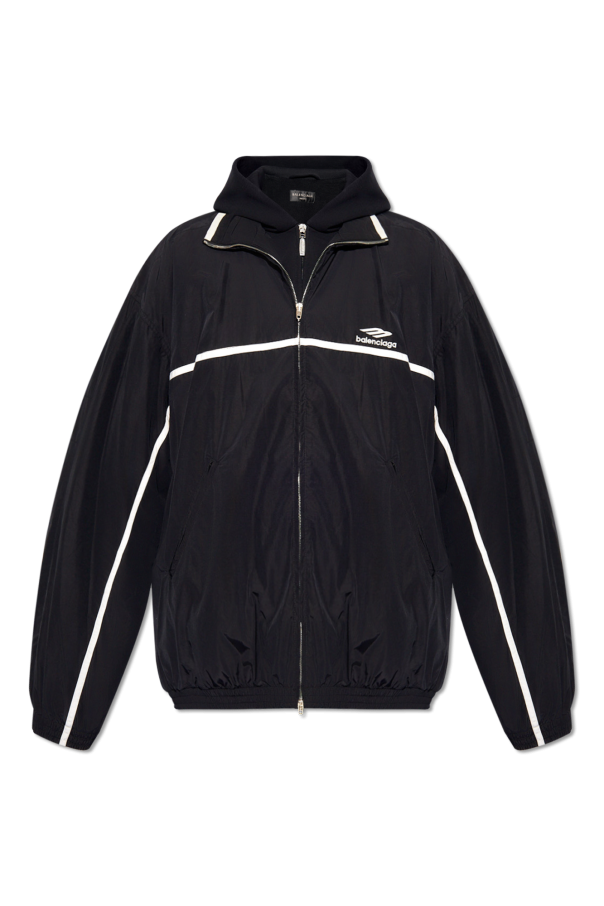 Balenciaga Two-layer jacket with hood