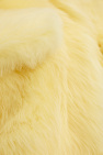 Bottega Veneta YELLOW Short fur coat