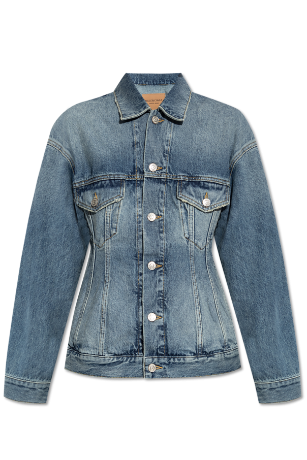 Balenciaga Denim jacket with vintage effect