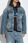 Balenciaga BLUE Denim jacket with vintage effect