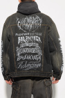 Balenciaga BLACK Denim jacket with logo
