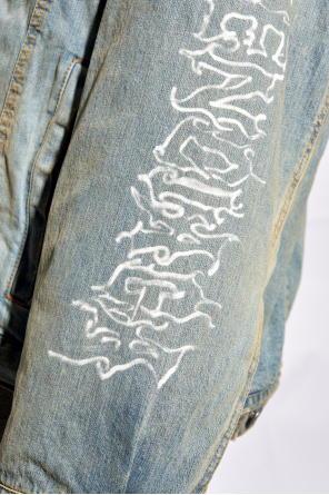 Balenciaga Kurtka jeansowa z kapturem