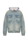 Balenciaga Hooded denim jacket