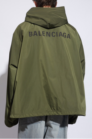 Balenciaga wool jacket with extra long lapel