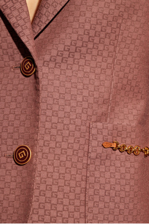 Gucci Monogrammed blazer