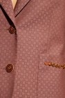 Gucci PURPLE Monogrammed blazer